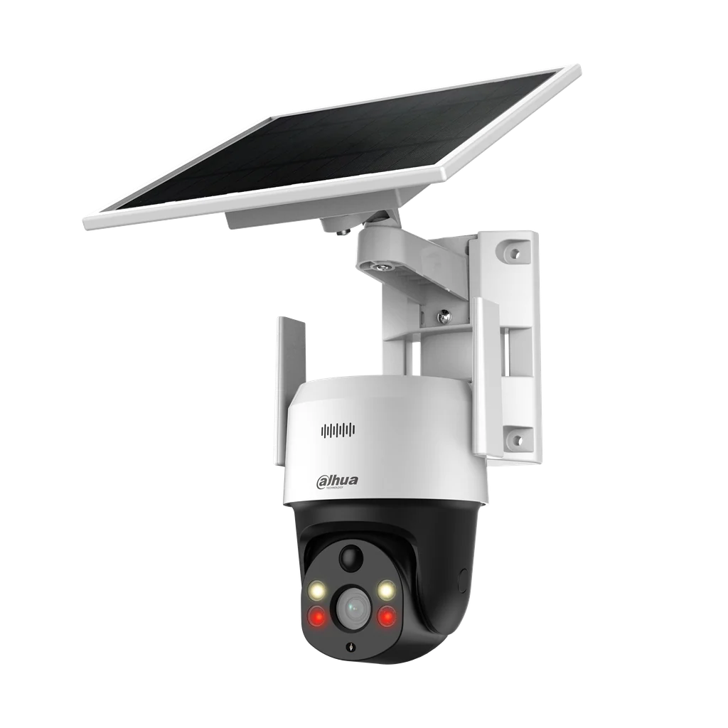 Caméra IP Dahua SD2A400H1B1 4MP, PTZ, solaire, vision nocturne. Idéale pour la surveillance professionnelle