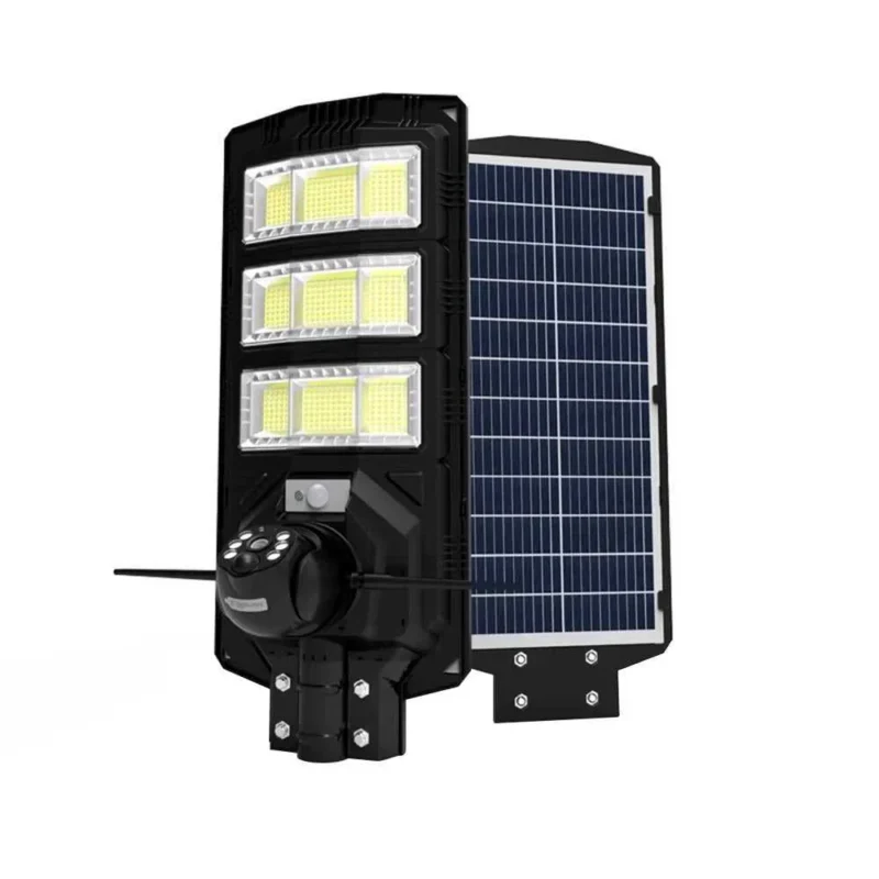 Lampadaire Solaire avec Caméra de Surveillance IP65 - WiFi/4G