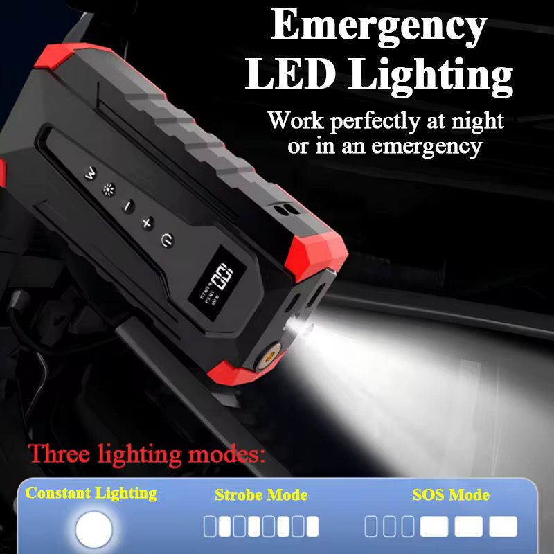 Démarreur de Voiture d'Urgence - Compresseur & Power Bank – Image 6