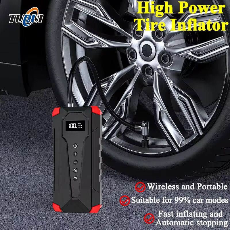 Démarreur de Voiture d'Urgence - Compresseur & Power Bank – Image 4