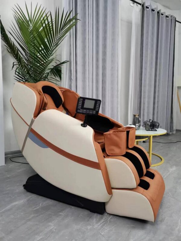 Fauteuil de Massage Intelligent 5D – Modèle Haut de Gamme, Programmes de Relaxation Avancés avec Écran et Bluetooth Intégré