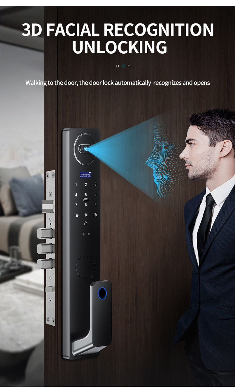 Serrure Intelligente avec Caméra : Sécurisez Votre Maison et Vivez Tranquille au Sénégal – Image 2