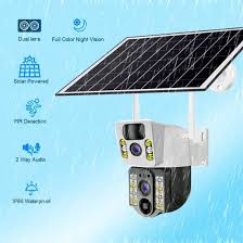 Caméra WIFI  PTZ solaire 4MP V380
